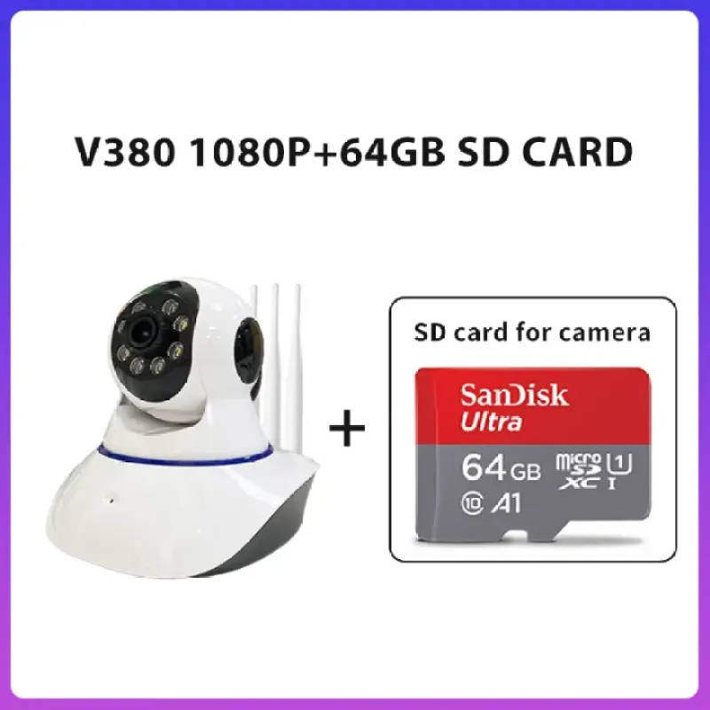 ภาพสินค้าSamsung V380 Q5 5G CCTV กล้องวงจรปิดไร้สาย Wirless wifi Smart Sec ip Camera or​ กล้องวงจรปิด​ไร้สาย​ wifi​ camera กล้องกันน้ำ​ กล้องหมุนได้​360องศา​ FNKvision YooSee XIAOMI จากร้าน Obebi บน Lazada ภาพที่ 8