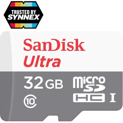 Sandisk MicroSD Ultra 32GB 80MB/s No Adapter ประกันSynnex 7ปี