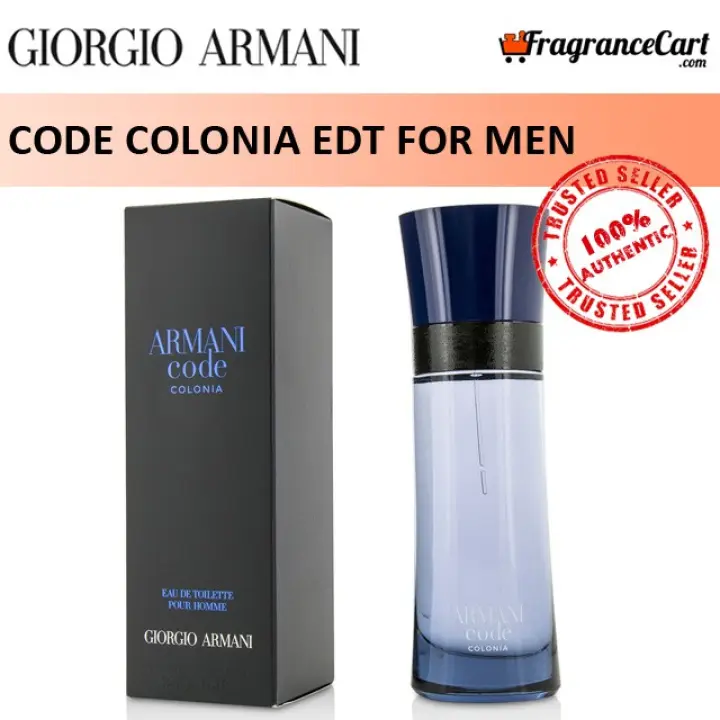 armani code colonia notes