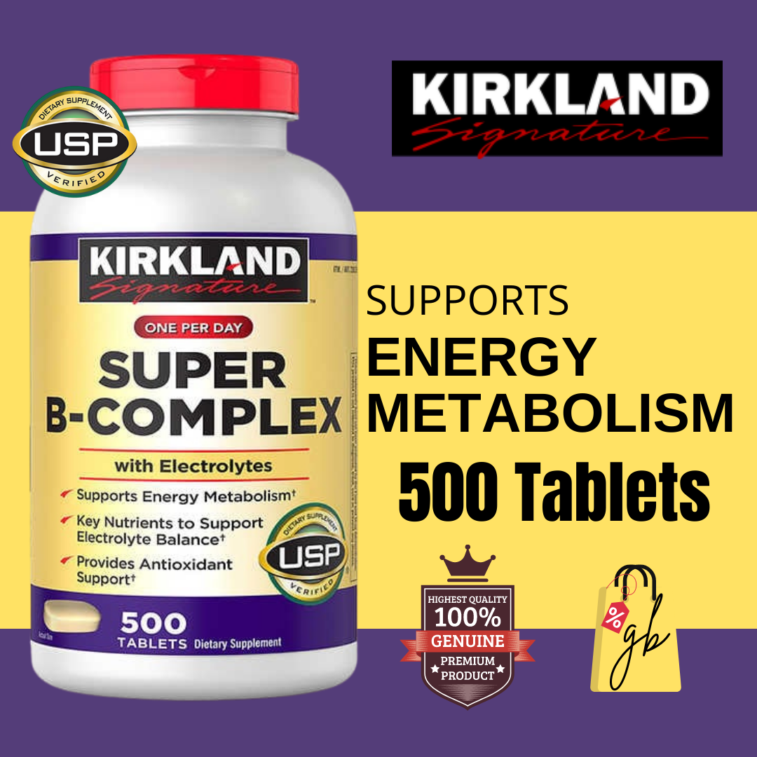 Kirkland Signature Super B-Complex, 500 Tablets ԵԹ