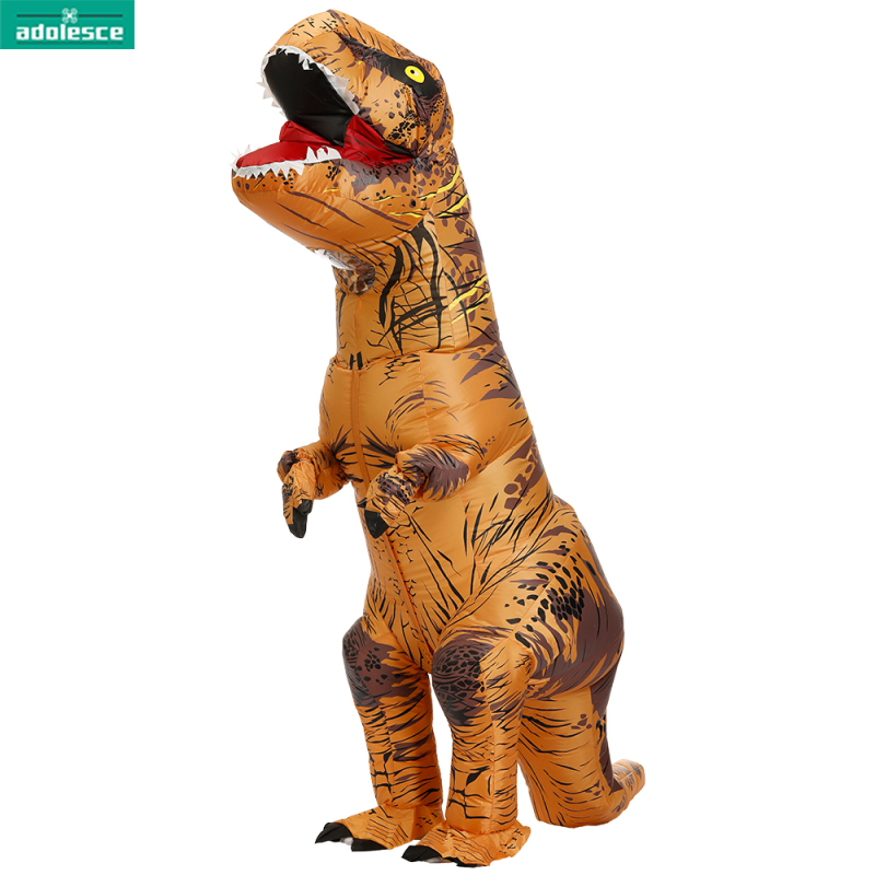 AD【ready stock】Adult Inflatable Costume Dinosaur Costumes T REX Blow Up Fancy Dress Cosplay for