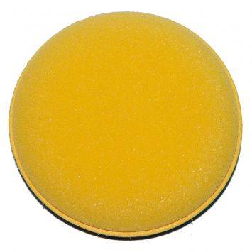ฟองน้ำ แว๊กซ์กลมเหลือง ขนาด 10x2 cm ฟองน้ำกลม ฟองน้ำกลมเหลือง
