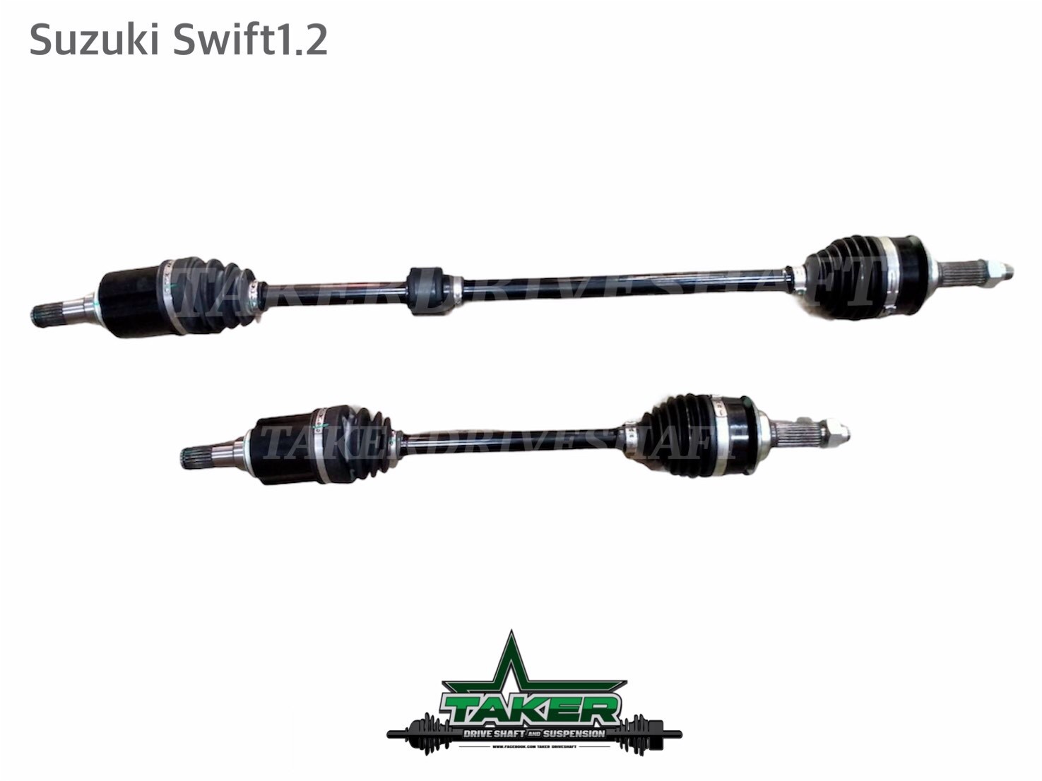 เพลาขับ เพลาขับหน้า Taker Driveshaft แบบ Standard สำหรับ Suzuki Swift เครื่อง1.2  แบบแยกข้าง