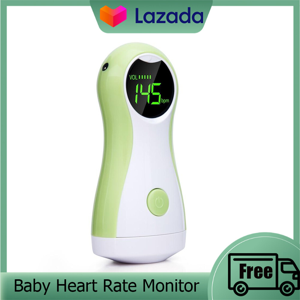 ทารกในครรภ์ Doppler Baby Monitor จอแสดงผล LCD แบบพกพา Baby Heart Rate Monitor พร้อมหูฟัง YK-90C สำหรับหญิงตั้งครรภ์