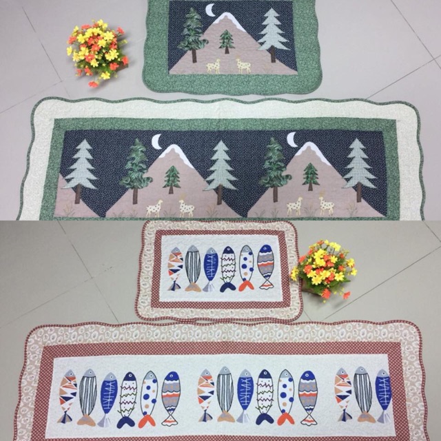 Doormat Shop พรมเช็ดเท้า พรมเช็ดเท้ากันลื่น ซึมซับน้ำดี มเช็ดเท้าสุดคุ้ม ซื้อ1ได้ถึง2 คุณภาพดีมาก พรมเช็ดเท้า พรมกันลื่น