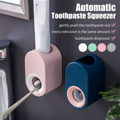 ZHANGWEI 1PC Squeezer Bathroom Dust-Proof Squeezers Toothpaste Squeezers Toothpaste Dispenser Storage Holder Automatic