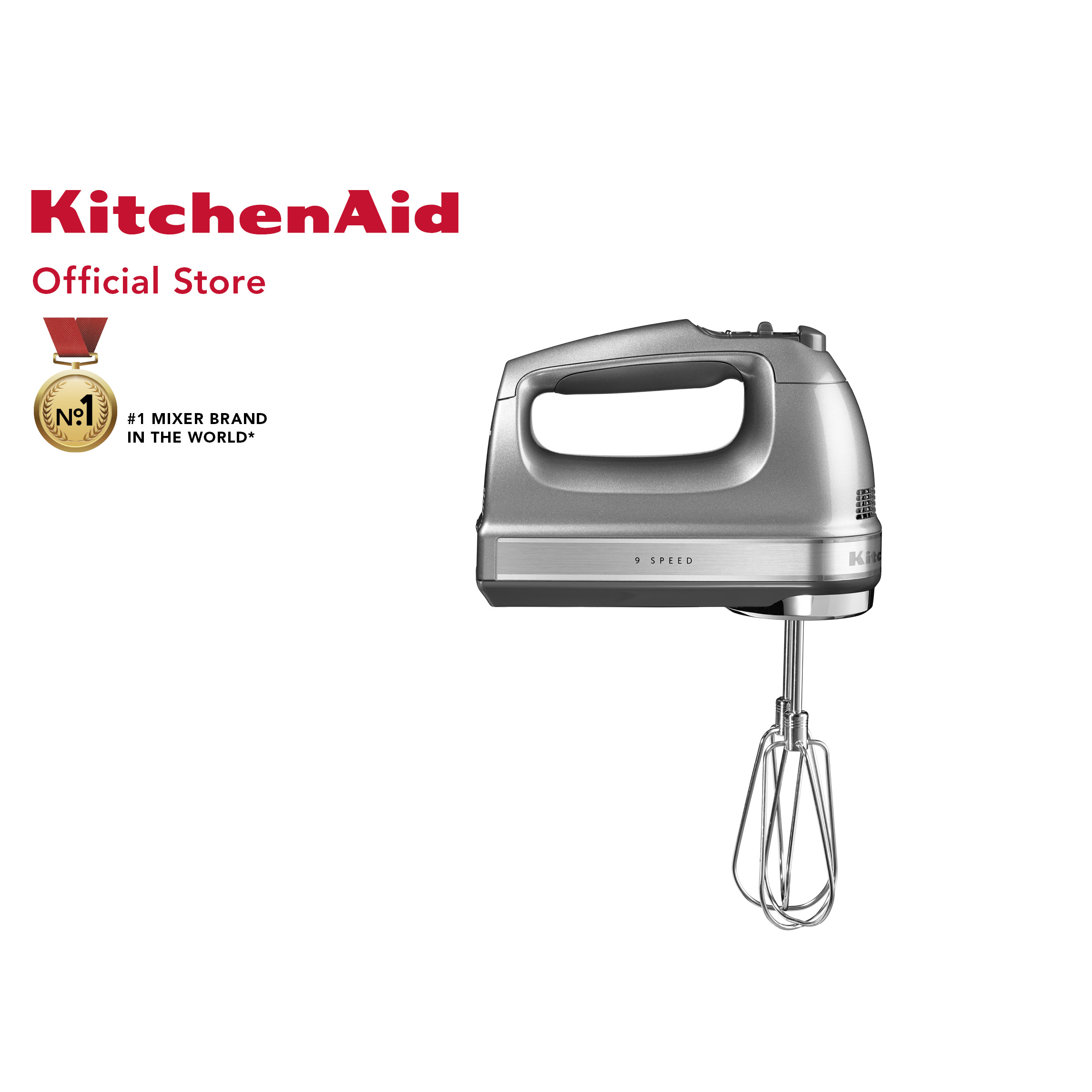 แนะนำ KitchenAid Hand Mixer เครื่องผสมอาหารแบบมือถือ 9 Speed ราคาล่าสุด