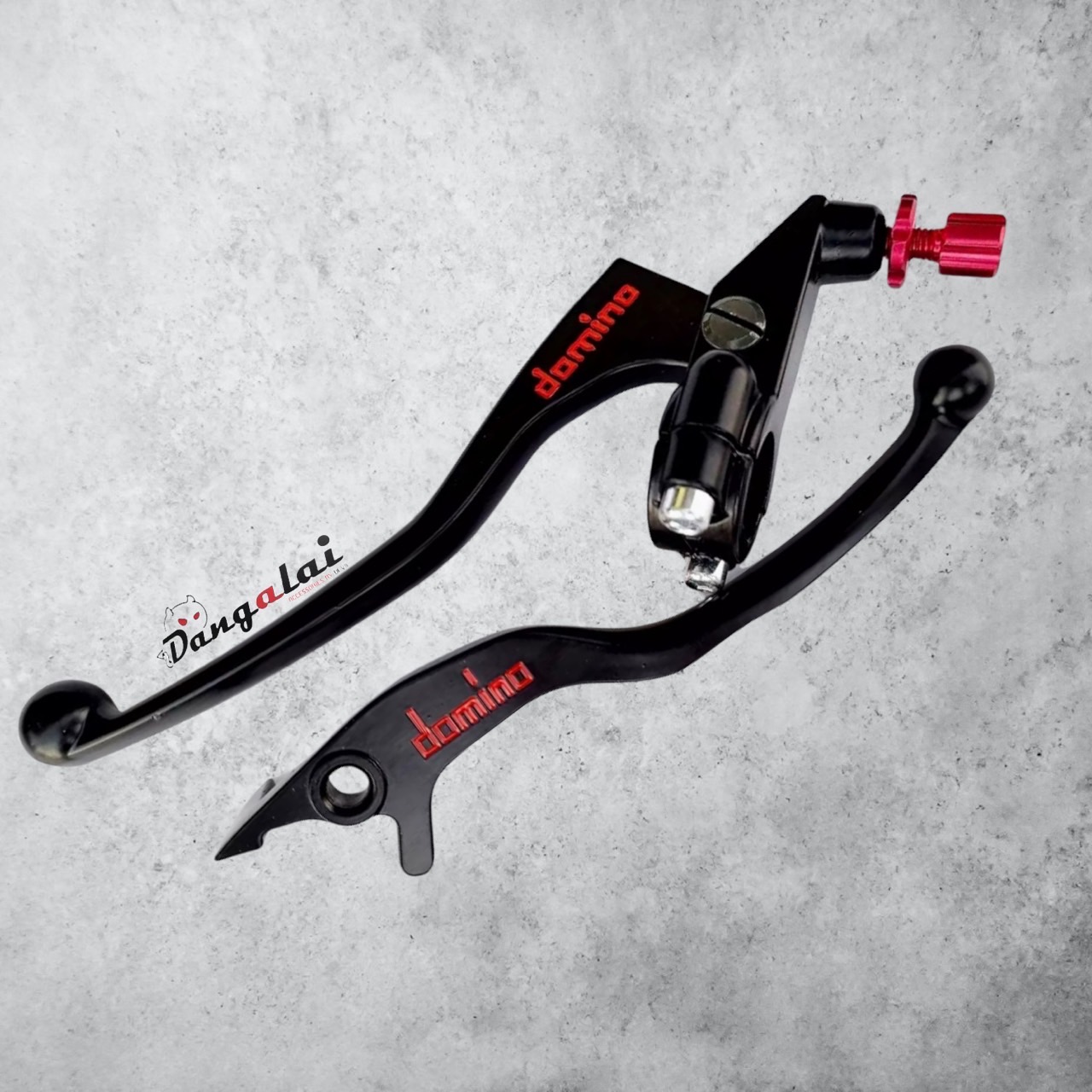 ประกับเร่ง ปะกับเร่งแต่งพร้อมสวิทซ์สตาร์ท ทดรอบ DOMINO สำหรับw125msxsonic  สีแดง - jee.porn.shop - ThaiPick