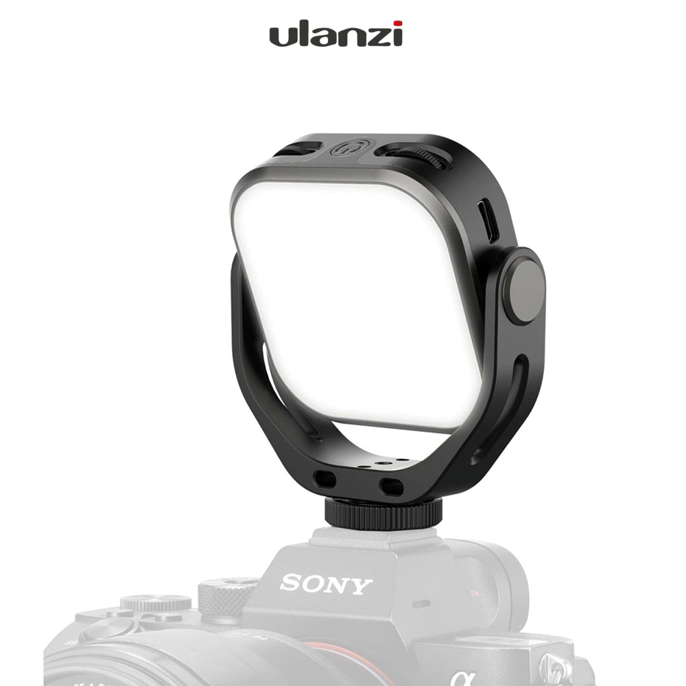 Ulanzi VL-66 360° Rotatable LED Video Light ไฟLED ติดหัวกล้อง ขนาดเล็กพกพาสะดวก