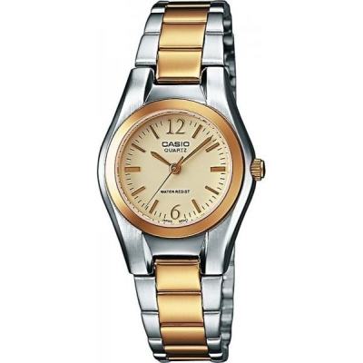 Casio นาฬิกาข้อมือผู้หญิง สองกษัตริย์ สายสแตนเลส รุ่น LTP-1253SG ของแท้ประกันศูนย์ CMG Casio นาฬิกาข้อมือผู้หญิง สองกษัตริย์ สายสแตนเลส รุ่น LTP-1253SG ของแท้ประกันศูนย์ CMG