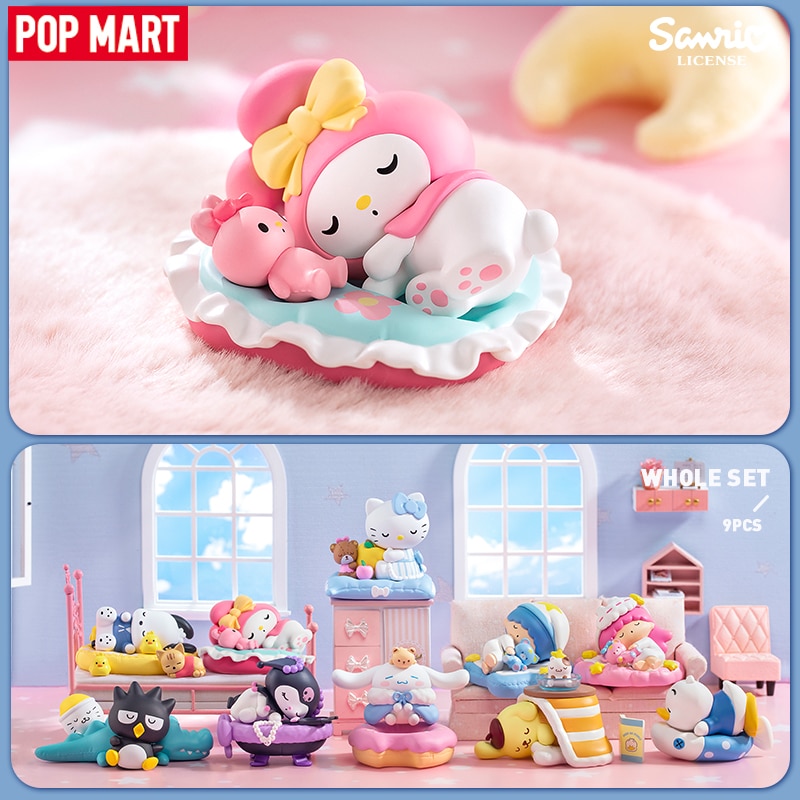 POP MART Sanrio Characters Fall Asleep Series Box 1PC9PCS