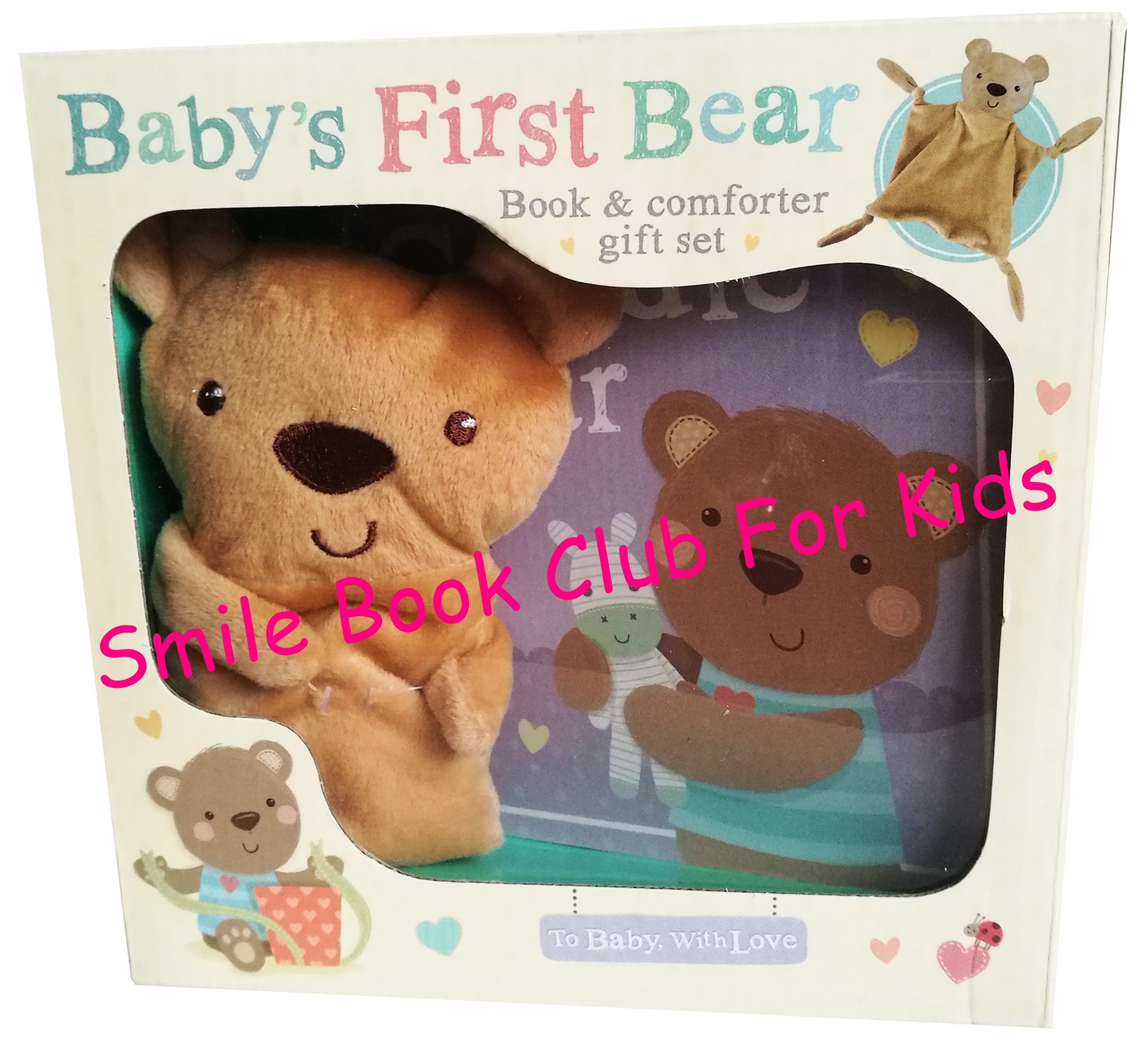 [In Stock] Baby's First Bear Book and Comforter Set (หนังสือนิทานภาษาอังกฤษ)