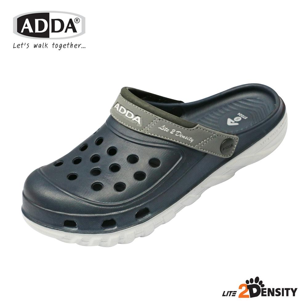 Adda Lite 2Density รองเท้าแตะ รองเท้าลำลอง สำหรับผู้ชาย แบบสวมหัวโต รุ่น 5TD24M1 (ไซส์ 7-10)