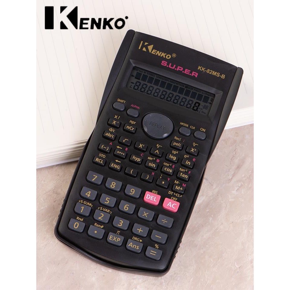 Kenko - เครื่องคิดเลข วิทยาลัย เข้าสอบ วิทยาศาสตร์ ฟังก์ชั่น เครื่องคิดเลขนักเรียน240 ฟังก์ชั่น รุ่น KK-82M5-8
