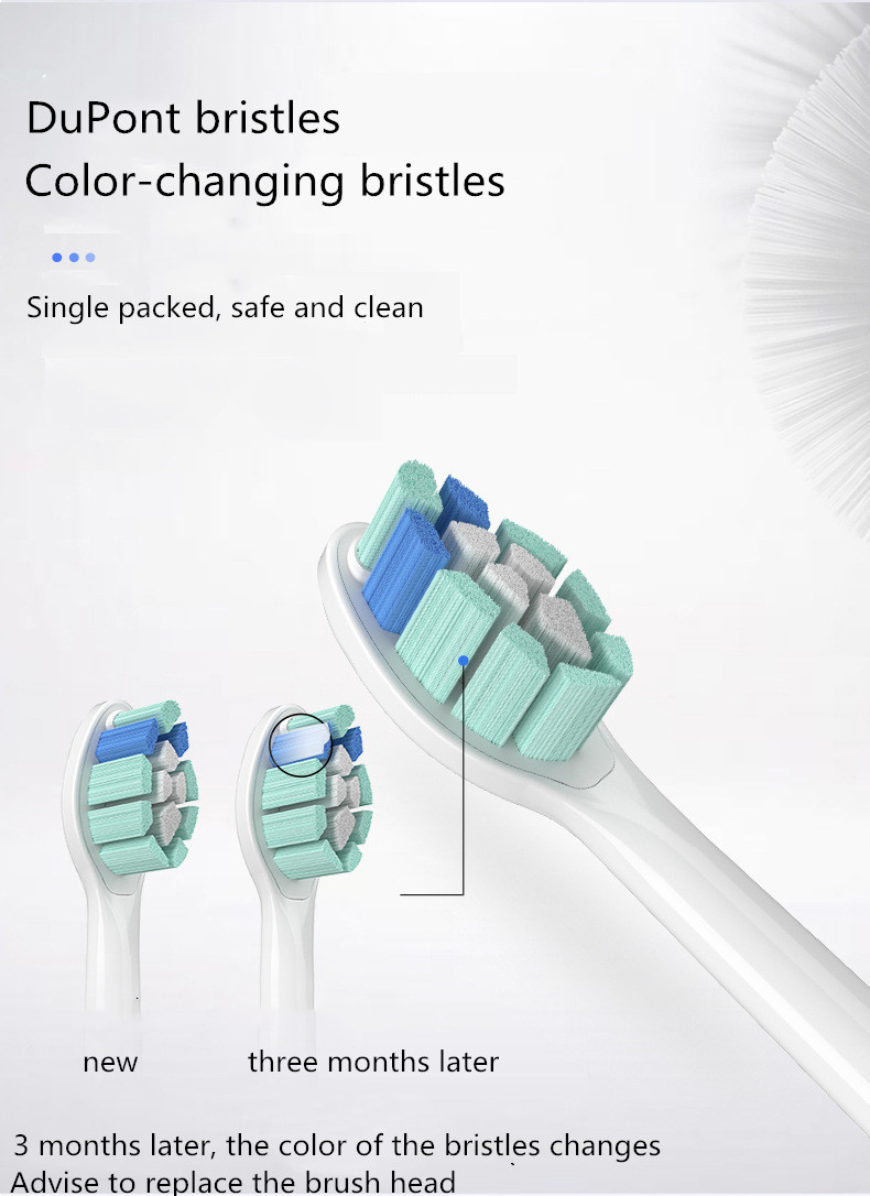 Replaceable Toothbrush Heads For Philips Sonicare Flexcare Diamond