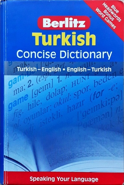 BERLITZ TURKISH CONCISE DICTIONARY /  Ed/Yr: 1/2007 / ISBN: 9789812680594