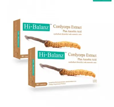 1แถม1 ถั่งเช่าสกัด Hi-Balanz Cordyceps Extract 30 Cap.
