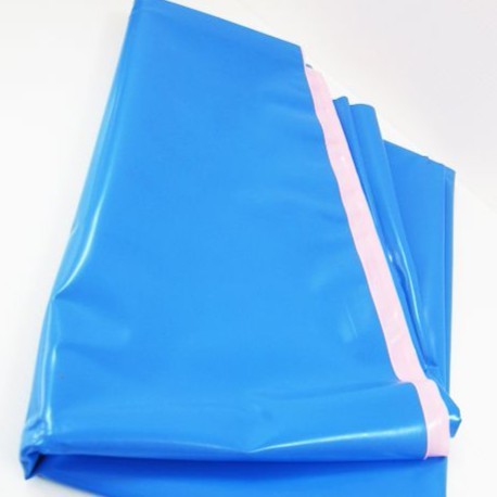 ผ้ายางปูเตียง 1.4 M สีฟ้า-ชมพู 100x140 cm 1ผืน