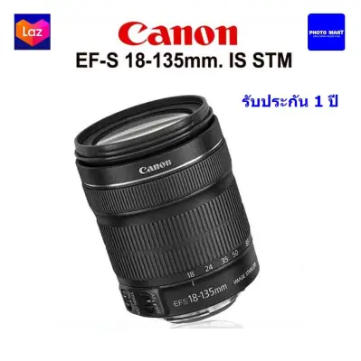 Canon Lens EF-S 18-135 mm. F3.5-5.6 IS STM(รับประกัน 1 ปี)