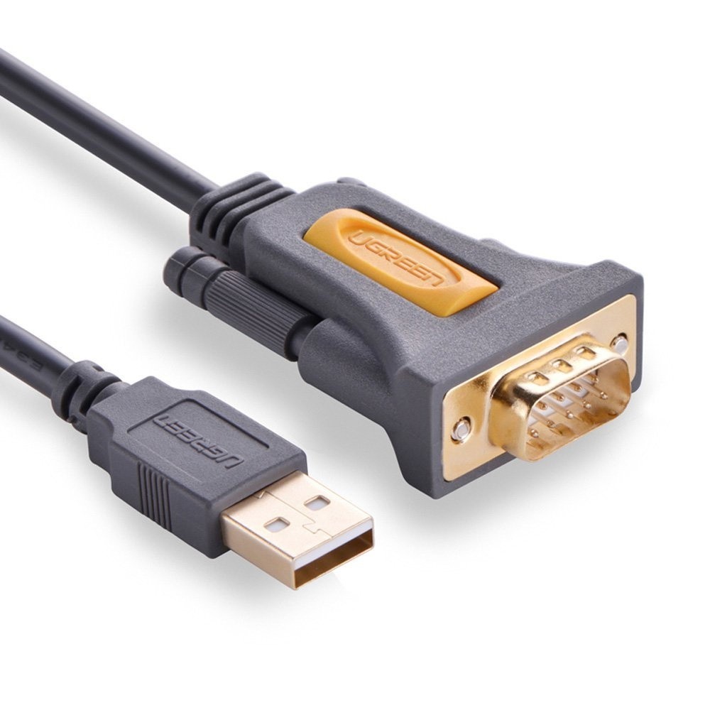 (ของแท้) UGREEN USB TO DB9 RS-232 Adapter Cable 2m (20222)  อุปกรณ์เชื่อมต่อ
