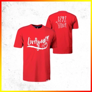 ภาพหน้าปกสินค้าเสื้อยืด ลิขสิทธิ์แท้ Liverpool ลิเวอร์พูล T-shirts รุ่น LFC-001 สีแดง ที่เกี่ยวข้อง