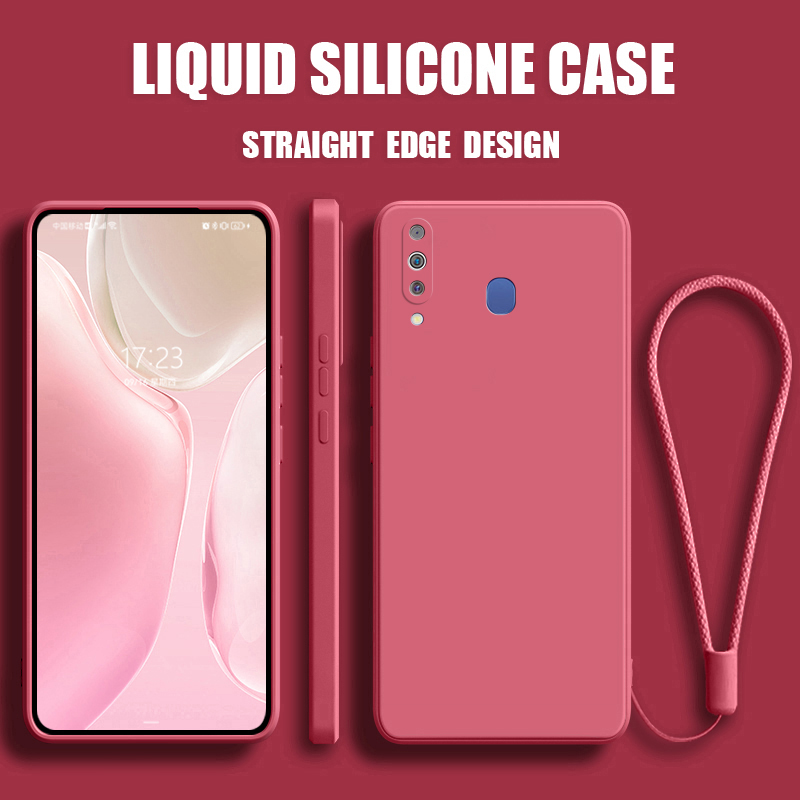 Ốp Lưng Samsung Galaxy M30 Ốp Lưng Vỏ silicone lỏng Vỏ bảo vệ chống đổ Case