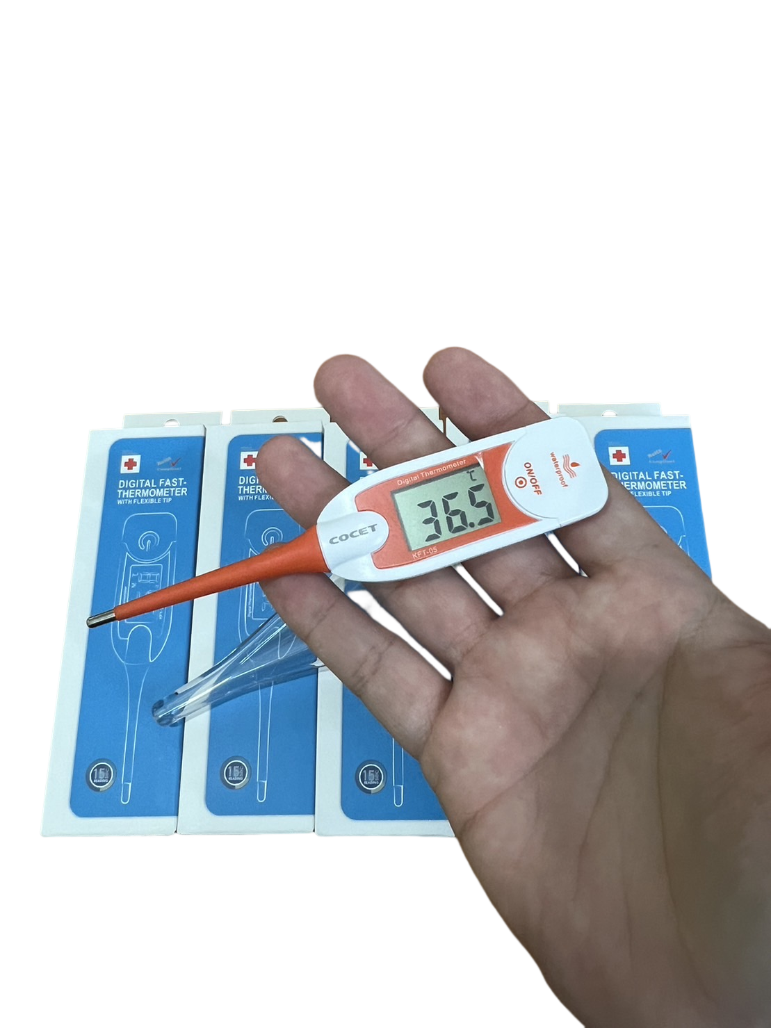 (สินค้าพร้อมส่ง) ปรอทวัดไข้แบบดิจิตอล (Digital Thermometer) รุ่น KFT05