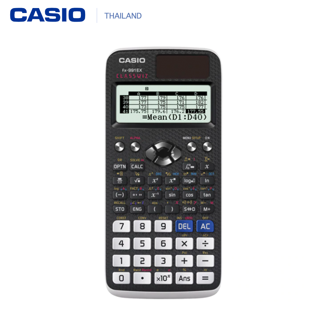 Casio FX-991EX  เครื่องคิดเลขวิทยาศาสตร์คาสิโอ ของใหม่ ของแท้ [ประกันศูนย์2ปี] CASIO FX991EX เครื่องคิดเลขคาสิโอ ของแท้ 100%FX991 fx-991ex fx991