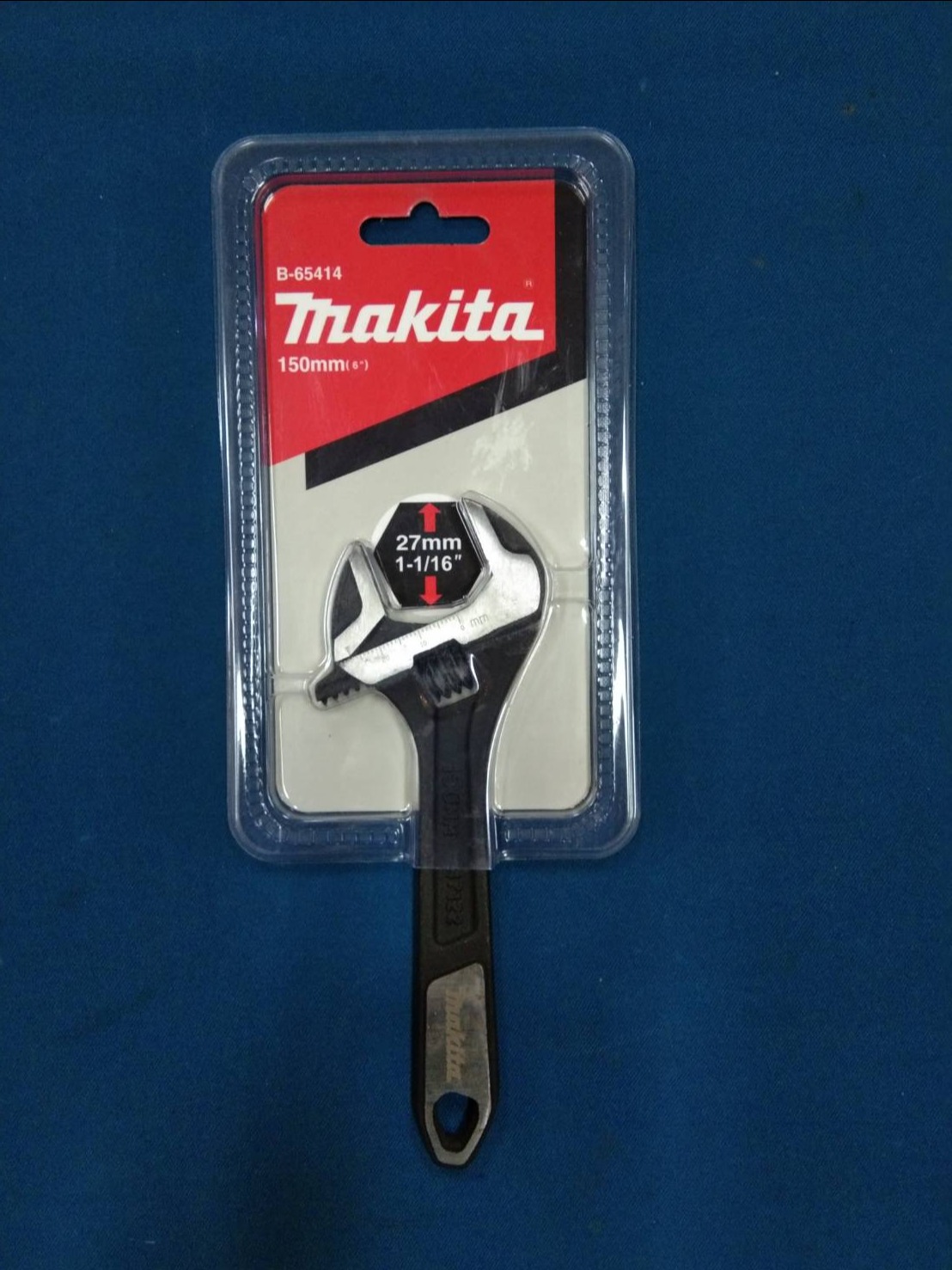 ประแจเลื่อนแบบล็อก ชุบขาวปัดเงา (Locking Adjustable Wrench) ยี่ห้อ