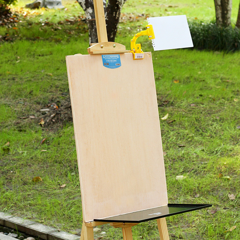KIKI Study กระดานวาดรูป แผ่นรองวาด แผ่นไม้ ขนาดใหญ่ 45*60cm/31*40cm วาดรูป วาดภาพ เครื่องเขียน แข็งแรง Painting Board Sketch Board Wooden Board สี 4k สี 4k