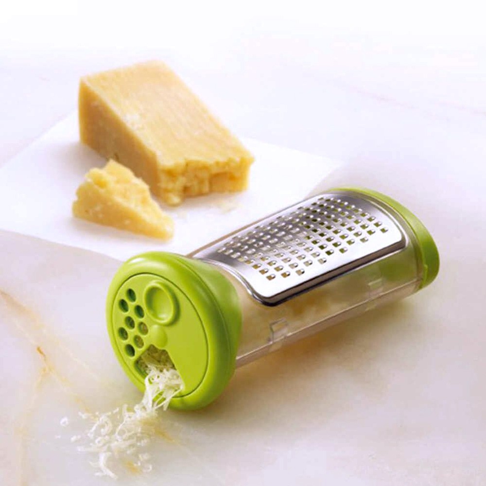 อุปกรณ์ขูดชีส ที่ขูดชีสสแตนเลส รุ่น Portable-cheese-vegetables-mince-00e-J1