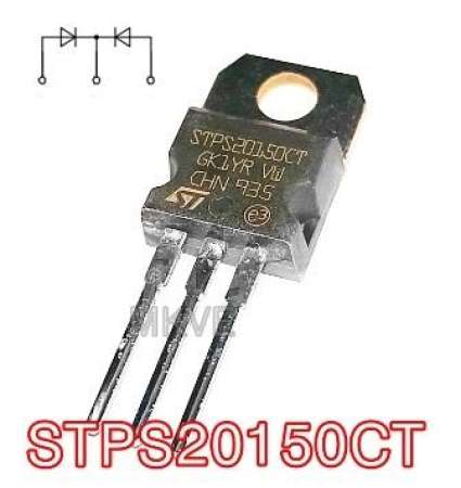 มองหาส่วนลด STPS20150CT , MBRF20150CT , HBR20150 , Diode Schottky 20A
150V 3PCS. 3ตัว ลดดี