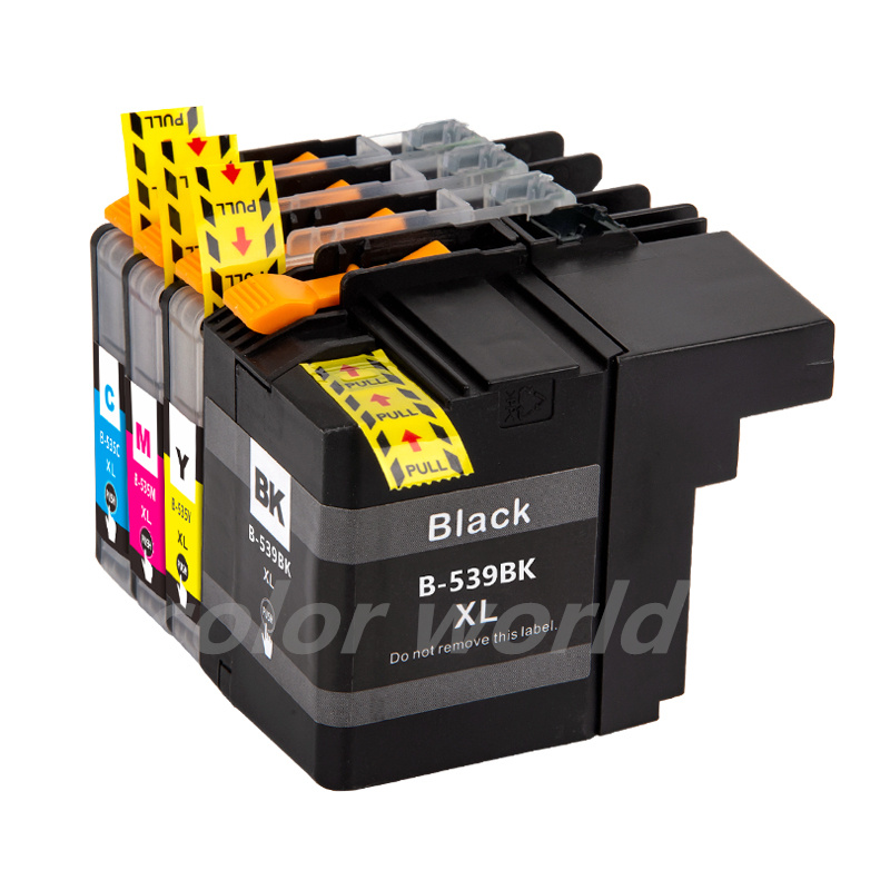 4 Pack Lc539xl Bk Lc535xl C M Y For Brother Full Set Print Ink Cartridge Compatible With Dcp 