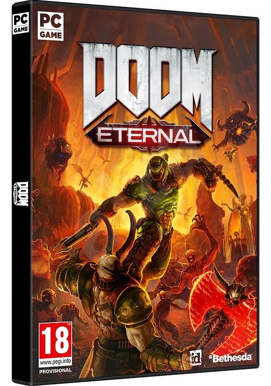 [แผ่นเกมส์ PC คอม]  DOOM ETERNAL  เกมส์มันส์ ยิงแหลกแหกนรก เกมเมอร์สายฮาร์ดคอร์ห้ามพลาดด!!!  # doom eternal แผ่นเกมส์ แผ่นเกมคอม เกมpc pc gaming เกมส์ พีซี