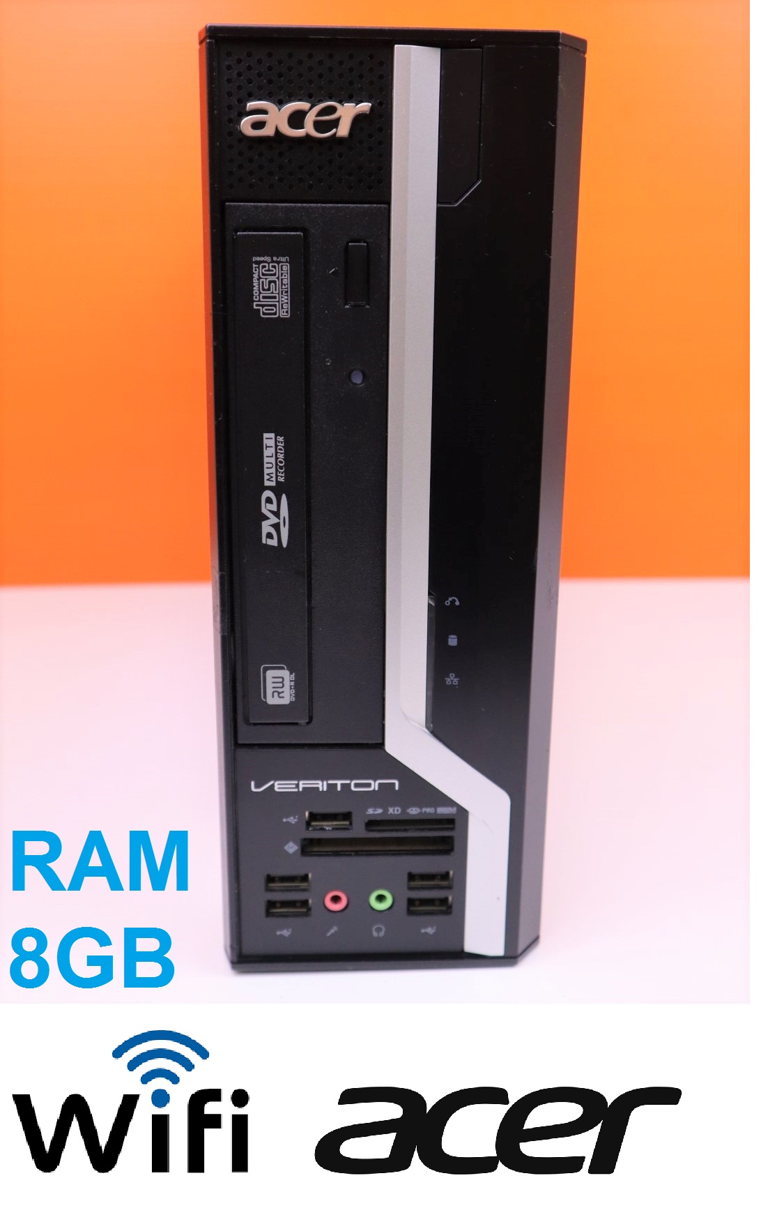 Acer Veriton X480G Intel® Processors / Ram DDR3 8GB /Wi-Fi/ HDD 320GB