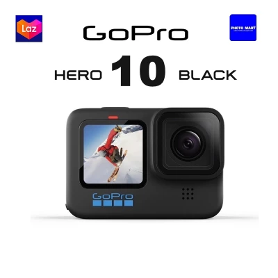 Gopro Hero10 BLACK Action Camera (ประกันศูนย์ 1 ปี)