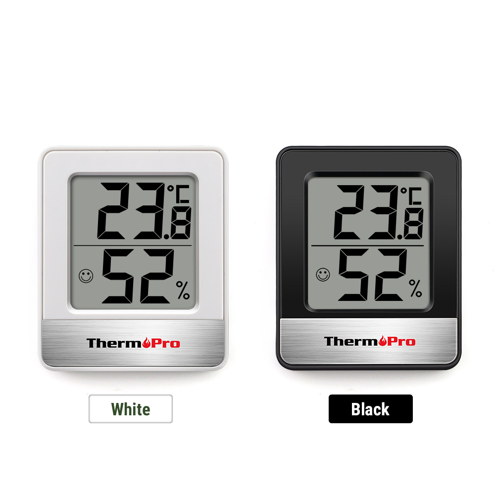 ThermoPro TP-49 เครื่องวัดอุณหภูมิและความชื้นในบ้านแบบดิจิตอล Indoor Digital Hygrometer Thermometer