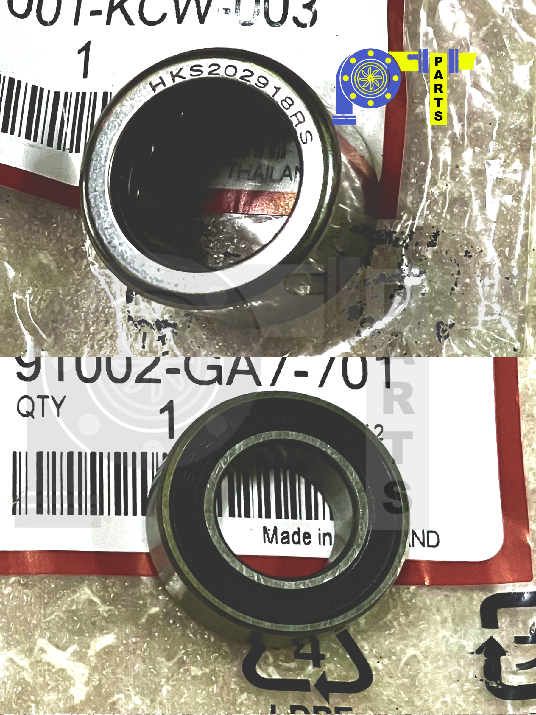 ลูกปืนล้อปรับความเร็ว / เข็มลูกปืน ขับสายพานหลัง HONDA CLICK 125i, CLICKI, Scoopyi, PCX