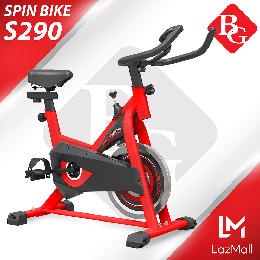 B&G Fitness SPINNING BIKE จักรยานออกกำลังกาย จักรยานนั่งปั่นออกกำลังกาย จักรยานบริหาร จักรยานฟิตเนส อุปกรณ์ออกกำลังกาย Spin Bike รุ่น S290 (Red) - Puket Stores B&G Fitness Spinning Bike จักรยานออกกำลังกาย จักรยานนั่งปั่นออกกำลังกาย จักรยานบริหาร จักรยานฟิตเนส อุปกรณ์ออกกำลังกาย Spin Bike รุ่น S290 (Red) - Puket Stores