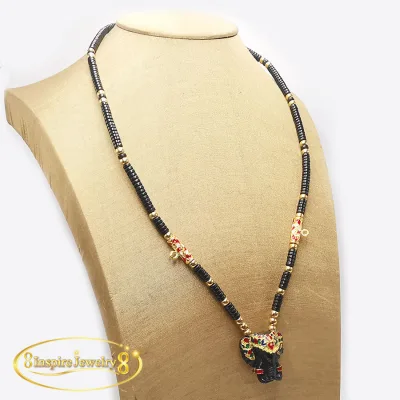 Inspire Jewelry ,Thai wood Design Necklace