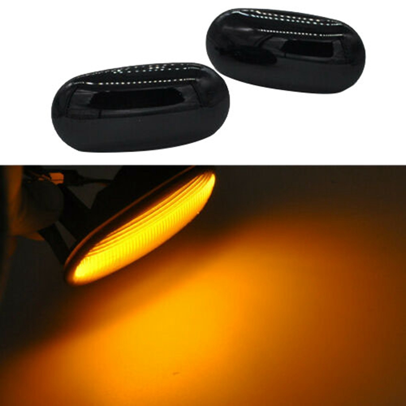 Car Dynamic Sequential LED Side Maker Turn Signal Light for Mitsubishi Lancer Pajero Mirag Galant 1998-2005