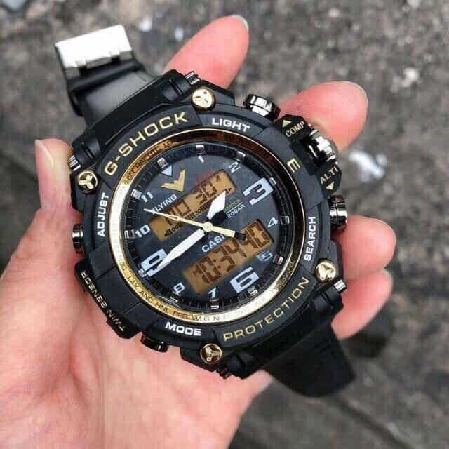 (ลดราคา+ฟรี) นาฬืกาข้อมือผู้ชาย Gshock CO-520 กันน้ำได้ ฟรี!!กล่อง