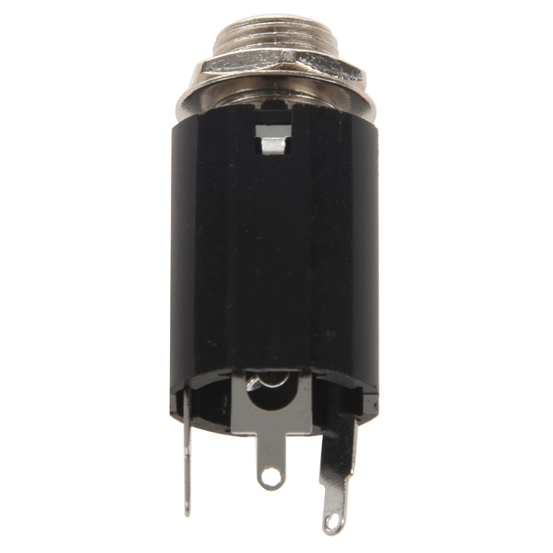1Pc Black Guitar Endpin Jack 6.35 Input For Any Guitar Eq Pickup Output Guitar Parts & Accessories Malaysia