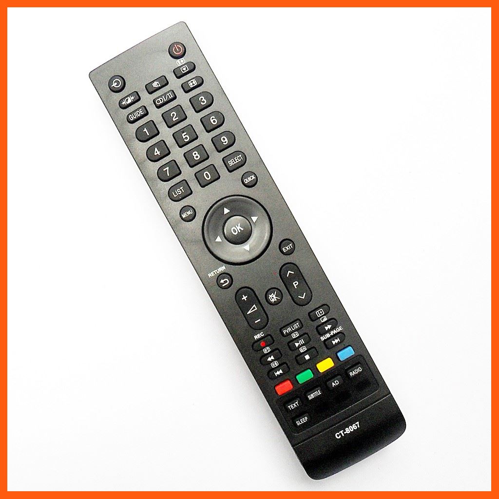 #ลดราคา รีโมทใช้กับ โตชิบ้า แอลอีดี ทีวี รหัส CT-8067 , Remote for TOSHIBA LED TV #คำค้นหาเพิ่มเติม รีโมท อุปกรณ์ทีวี กล่องดิจิตอลทีวี รีโมทใช้กับกล่องไฮบริด พีเอสไอ โอทู เอชดี Remote