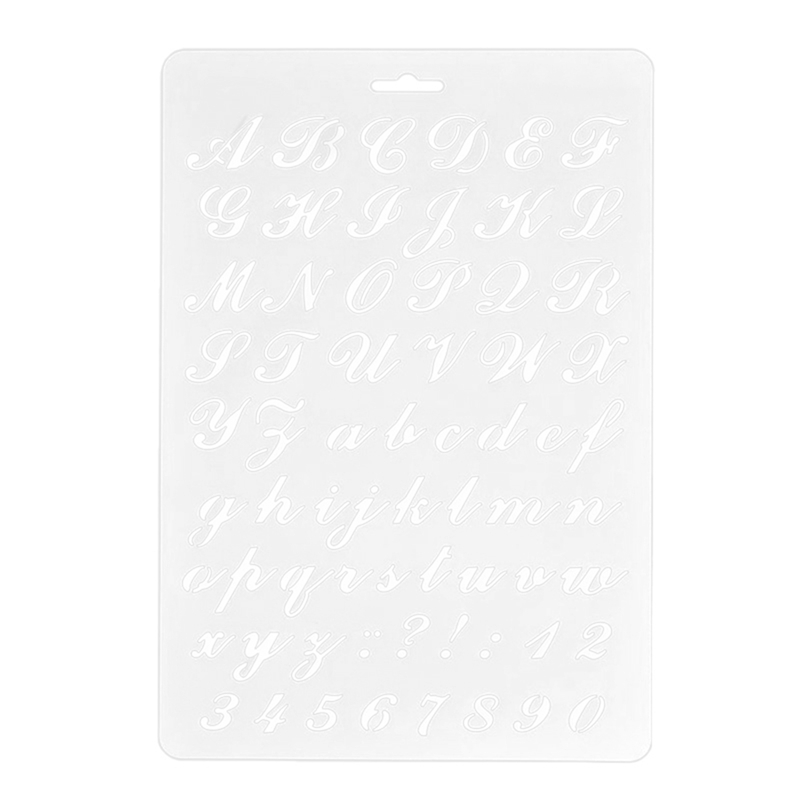 Lettering Stencils, Letter and Number Stencil, Painting Paper Craft Alphabet and Number Stencils