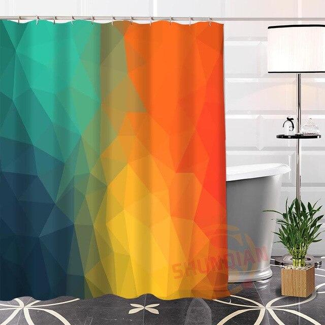 Multi Tree Printing Shower Curtain Bathroom Waterproof Extra Long 180X180cm New