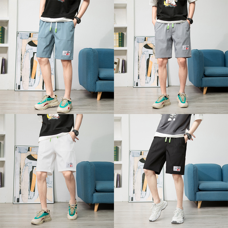 กางเกงขาสั้นชาย(พร้อมส่ง) กางเกงขาสั้นลำลอง กางเกงขาสั้นมีกระเป๋า มีซิป กางเกงเอวยืด กางเกงขาสั้นแฟชั่น กางเกงขาส่วน(M-4XL)