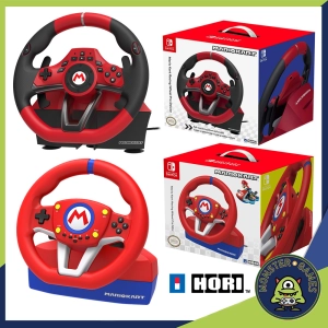 สินค้า Mario Kart Racing Wheel Pro for Nintendo Switch (Hori Racing Wheel)(Mario Racing)(พวงมาลัย Mario Kart)(Mario Kart 8 Racing Wheel)
