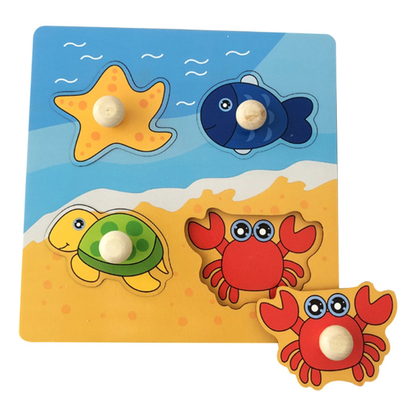 Montessori Baby Puzzle Educational Toys For Children Baby Game Puzzle