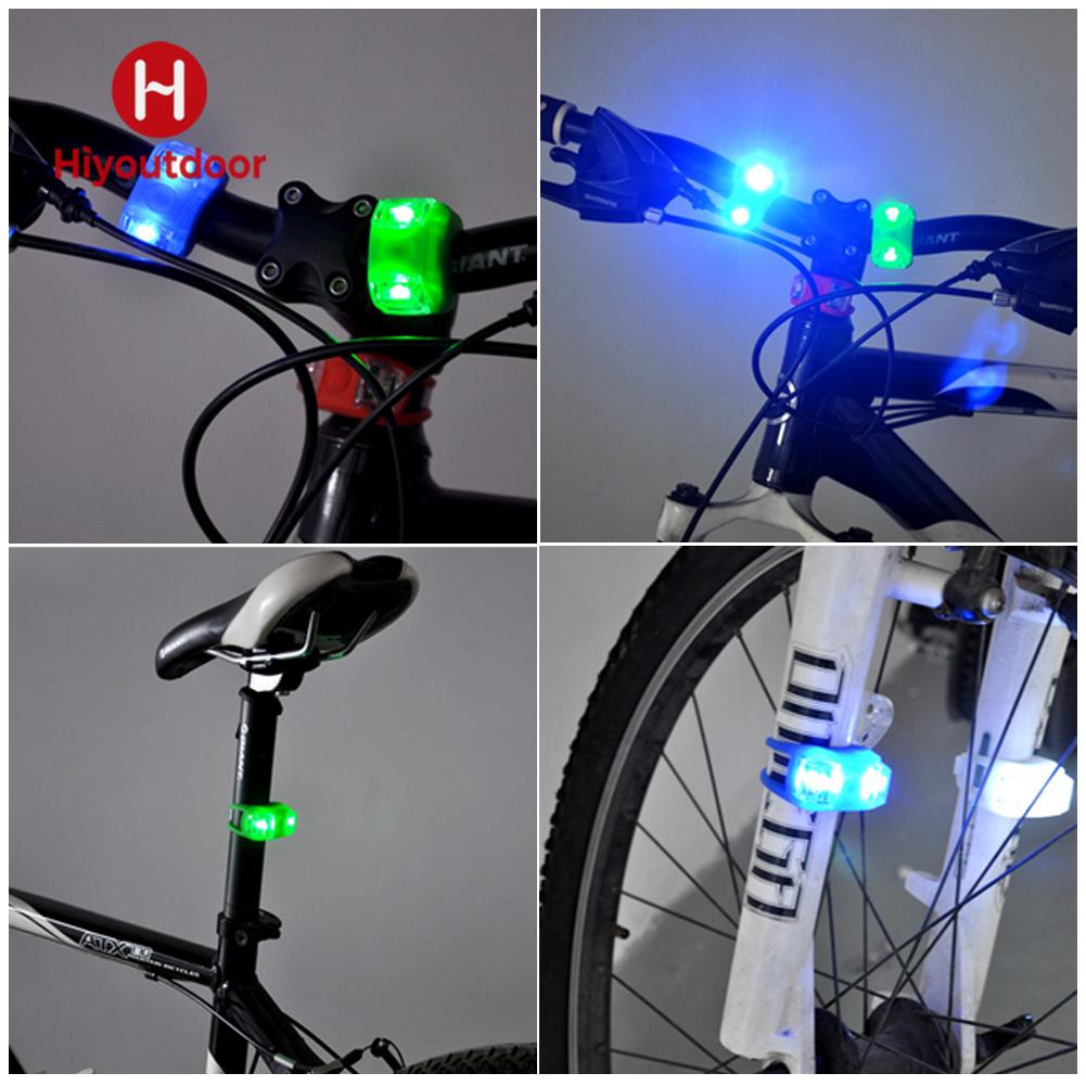 ไฟท้ายจักรยาน ไฟจักรยาน หลอดไฟท้ายจักรยานLED อุปกรณ์เสริมจักรยาน